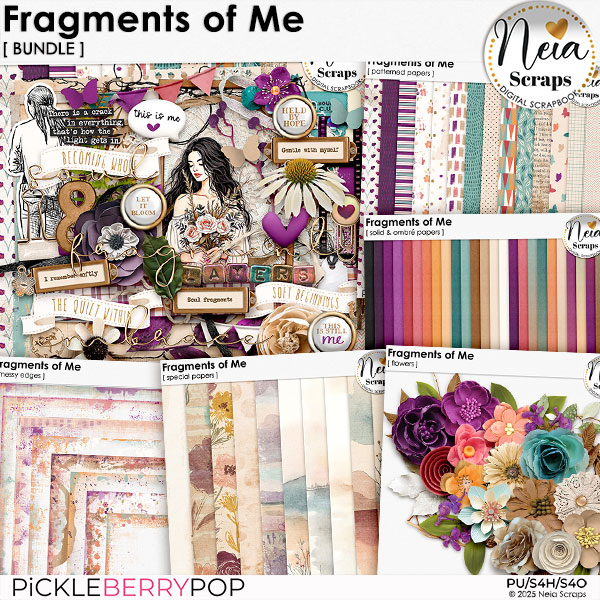 Fragments of Me - Bundle - by Neia Scraps