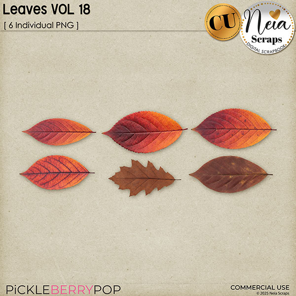 Leaves VOL18 - CU - by Neia Scraps