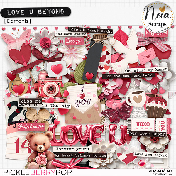 Love U Beyond - Elements - by Neia Scraps