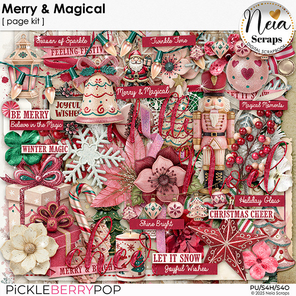 Merry & Magical - Page Kit - by Neia Scraps