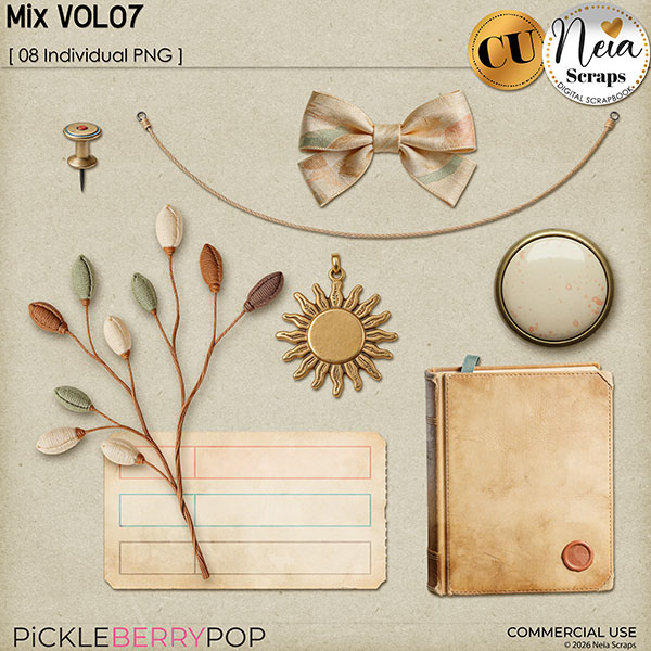 Mix VOL07 - CU - by Neia Scraps