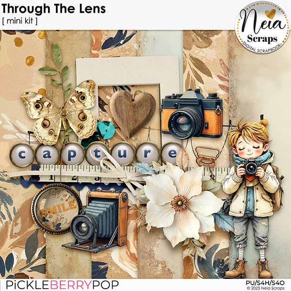 Through The Lens - Mini Kit - by Neia Scraps