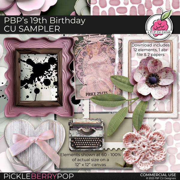 PBP's 19th Birthday CU Sampler