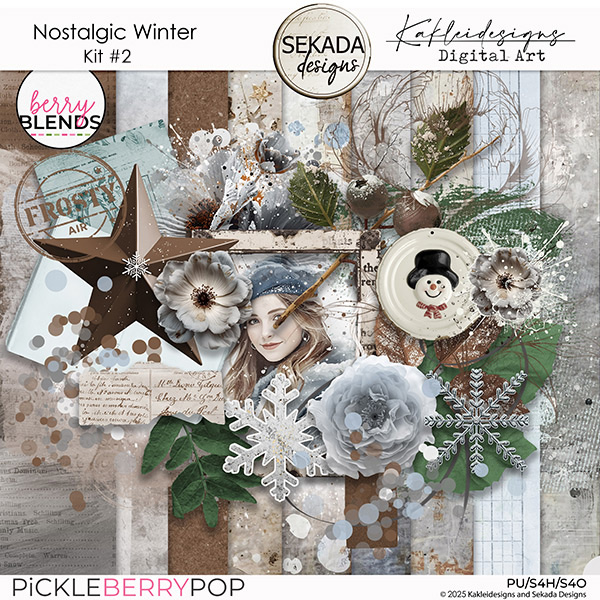 Nostalgic Winter: January 2026 Berry Blends Kit #2
