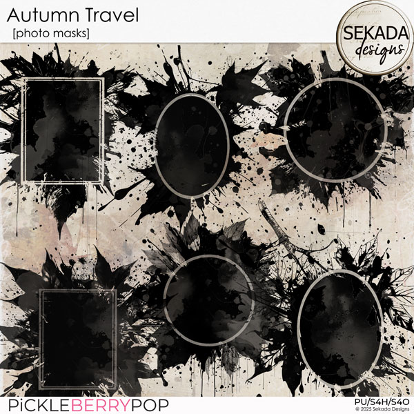 Autumn Travel [photo masks] by Sekada Designs