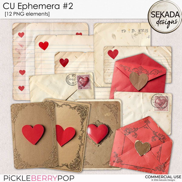 CU ephemera #2 by Sekada Designs