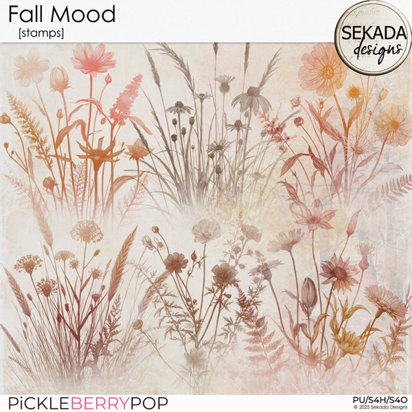 Fall Mood [stamps] by Sekada Designs