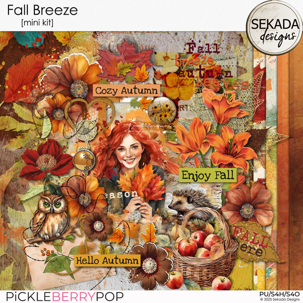 Fall Breeze [mini kit] by Sekada Designs