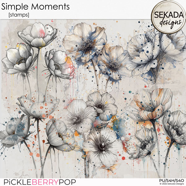 Simple Moments [stamps] by Sekada Designs