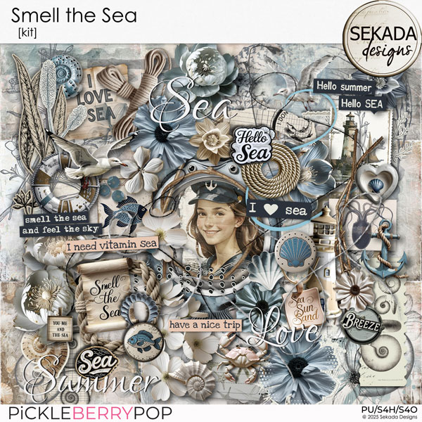 Smell the Sea [kit] by Sekada Designs 