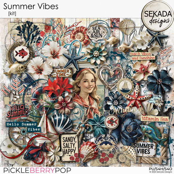 Summer Vibes [kit] by Sekada Designs 
