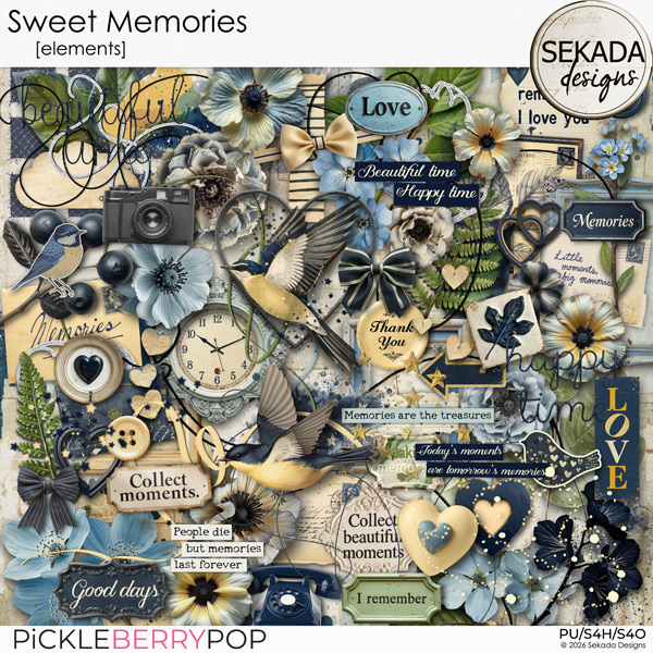 Sweet Memories [elements] by Sekada Designs  