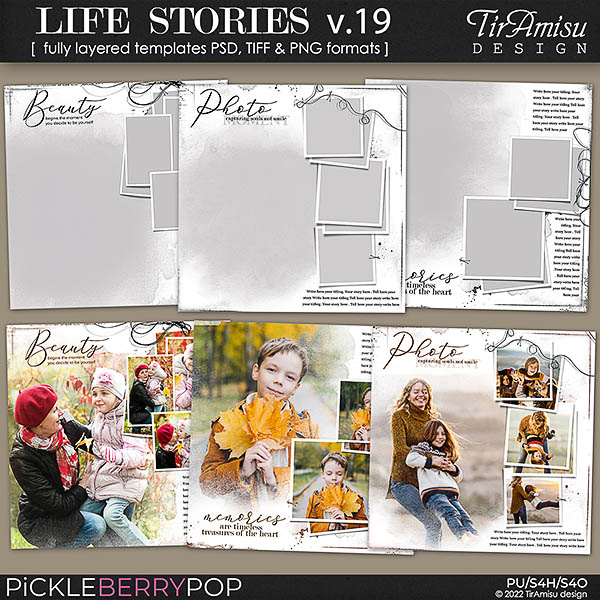 Life Stories  Templates vol.19