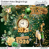 Golden New Beginnings (embellishments) by Simplette