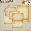 Paper Pieces - VOL 01 - CU - by Neia Scraps