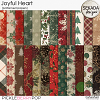 Joyful Heart [patterned papers] by Sekada Designs