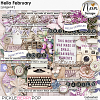Hello February - Page Kit - by Neia Scraps