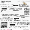 Simply Classic - Wordart