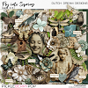 Fly into Spring - Page Kit