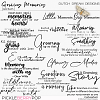 Growing Memories - Wordart