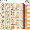 Hello April - Papers - by Neia Scraps