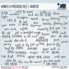 Wings & Possibilities | Planner Booster | Words