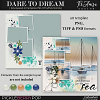 Dare To Dream ~ art  template 2 by Tiramisu design