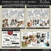 Everyday Notes April Bundle ~ Templates 