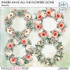Where Have All The Flowers Gone Wreaths by Ilonka's Designs