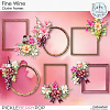 Fine Wine Cluster Frames by Ilonka's Designs