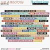 Just A Bad Day Word Strips