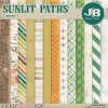 Sunlit Paths Papers by JB Studio