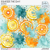 Squeeze The Day Splatters by Ilonka's Designs