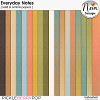 Everyday Notes - Solid & Ombré Papers - by Neia Scraps