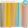 A Beautiful Story: July Ombré Papers & Cardstocks by JB Studio