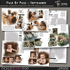 Page By Page Photobook Templates ~ September