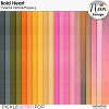 Bold Heart - Solid & Ombré Papers - by Neia Scraps