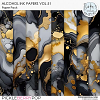 CU Alcohol Ink Papers Vol 51 by Ilonka's Designs