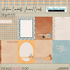 Autumn Comforts: Journal Cards by Blue Heart Scraps