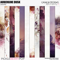 Aubergine Dusk - papers
