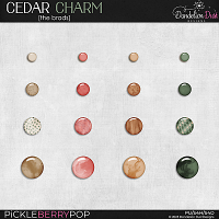 Cedar Charm: Brads