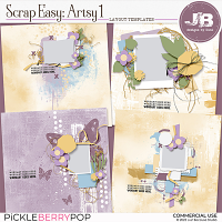 {CU} Scrap Easy: Artsy 1 by JB Studio
