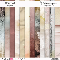 Gauzy Art Papers