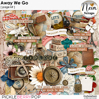 Away We Go - Page Kit - by Neia Scraps