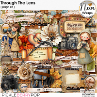 Through The Lens - Page Kit - by Neia Scraps
