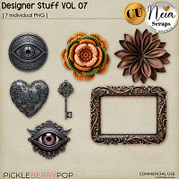 Designer Stuff - VOL 07 - CU - by Neia Scraps