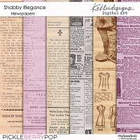 Shabby Elegance Newspapers