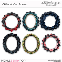 CU Fabric Oval Frames