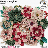Merry & Magical - Flowers - by Neia Scraps