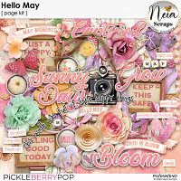Hello May - Page Kit - by Neia Scraps